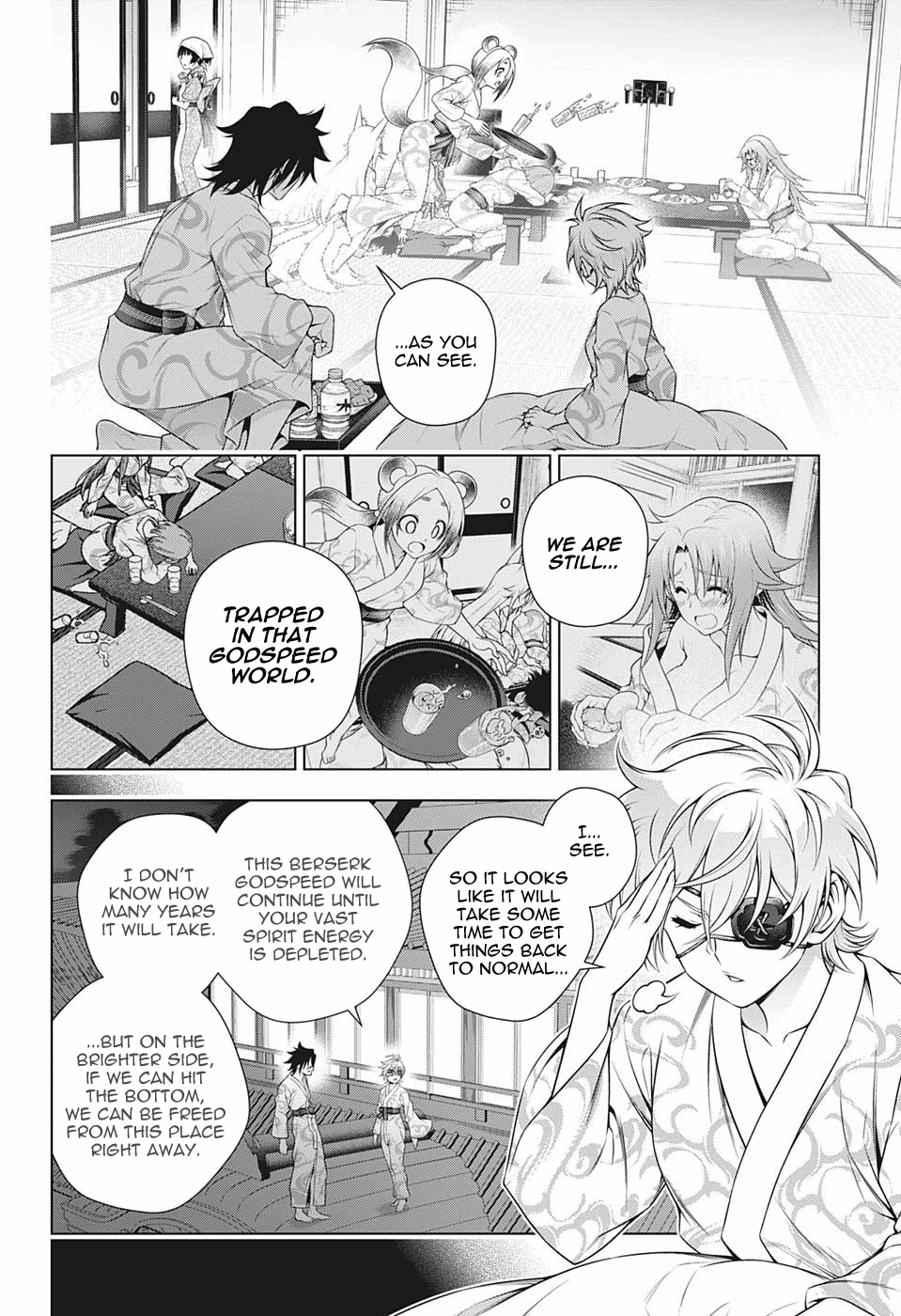 Yuragi-sou no Yuuna-san Chapter 201 page 4 - Chapter 201: Oboro-san, A Few Years Later