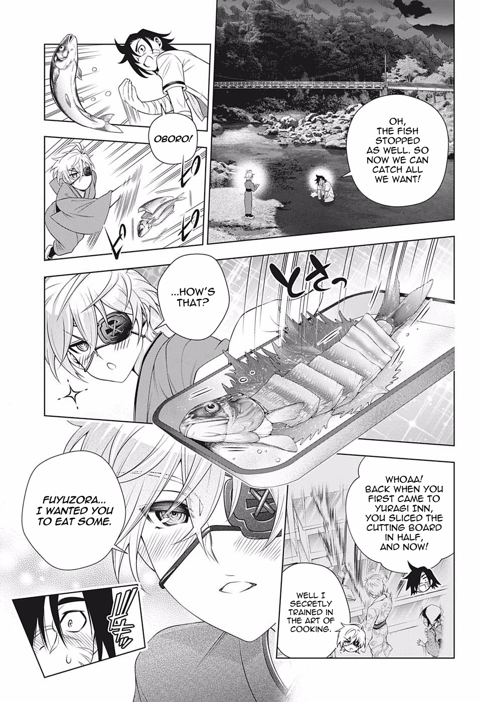 Yuragi-sou no Yuuna-san Chapter 201 page 7 - Chapter 201: Oboro-san, A Few Years Later