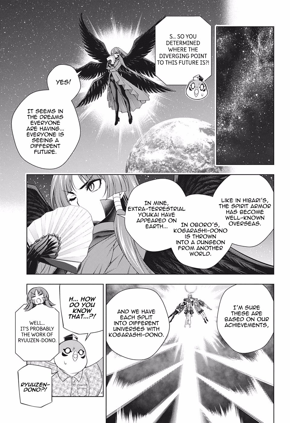Yuragi-sou no Yuuna-san Chapter 202 page 3 - Chapter 202: Karura-sama, A Few Years Later
