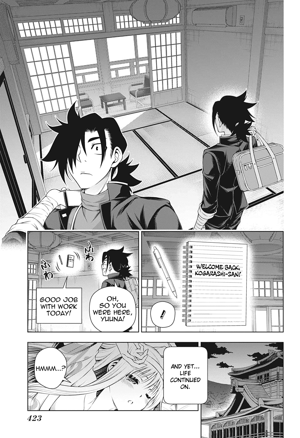 Yuragi-sou no Yuuna-san Chapter 204 page 7 - Chapter 204: Yuuna-san Watches