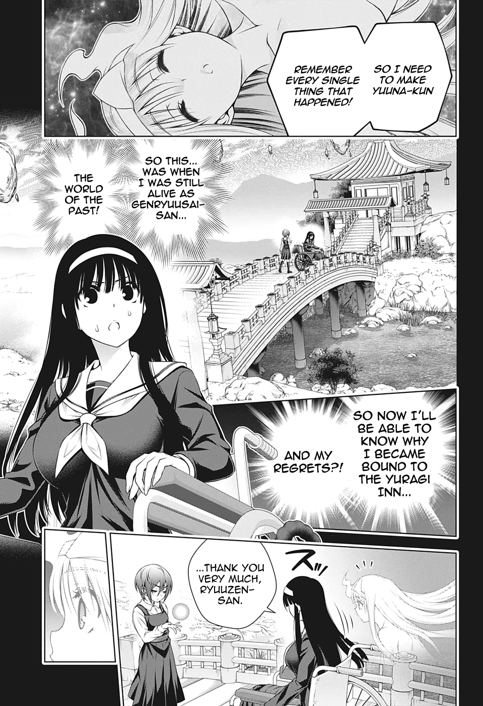 Yuragi-sou no Yuuna-san Chapter 205 page 3 - Chapter 205: Yuuna-san, Remembers