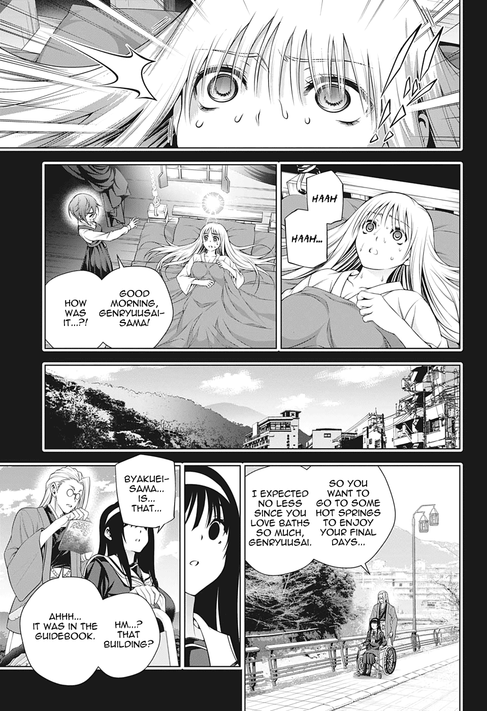 Yuragi-sou no Yuuna-san Chapter 206 page 7 - Chapter 206: Genryuusai-san Repeats
