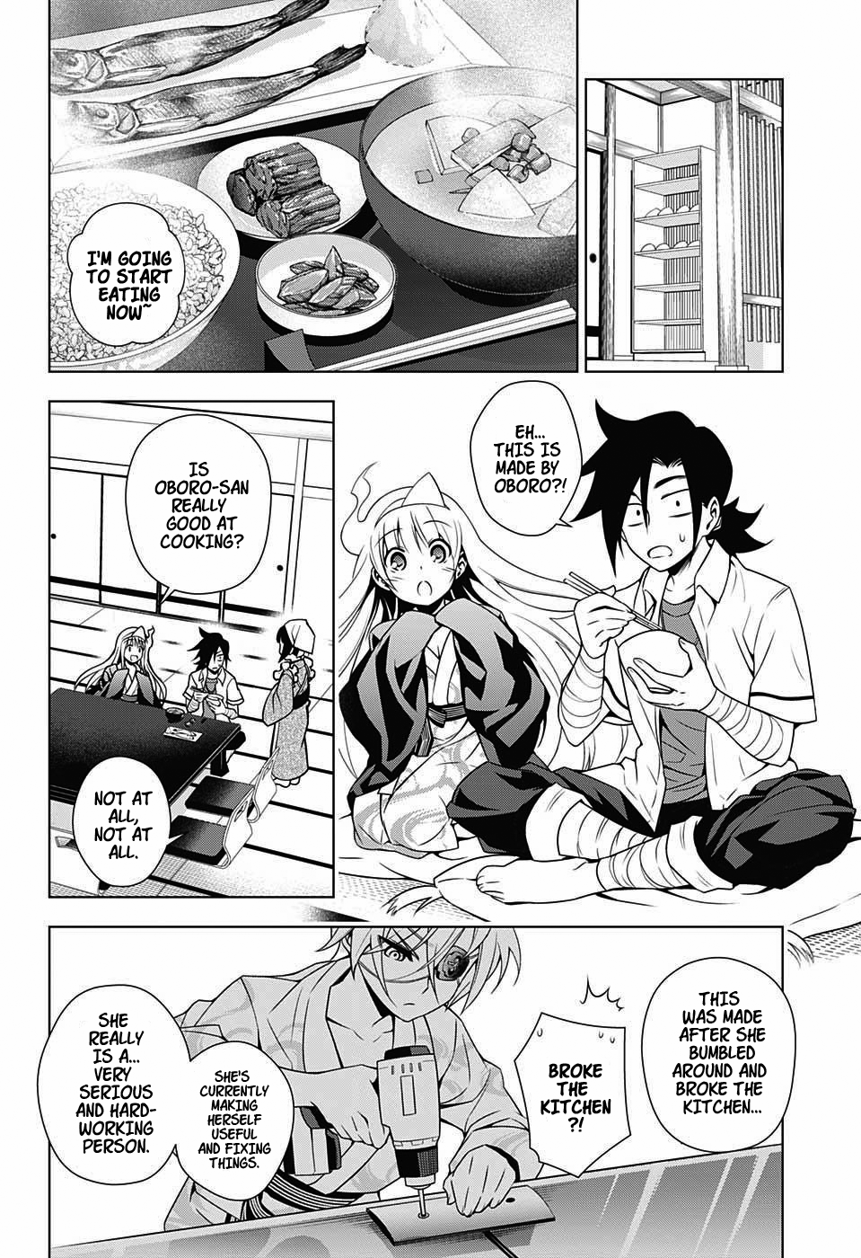 Yuragi-sou no Yuuna-san Chapter 22.1 page 10 - Chapter 22.1: Yuragi Inn's Oboro-san (uncensored)