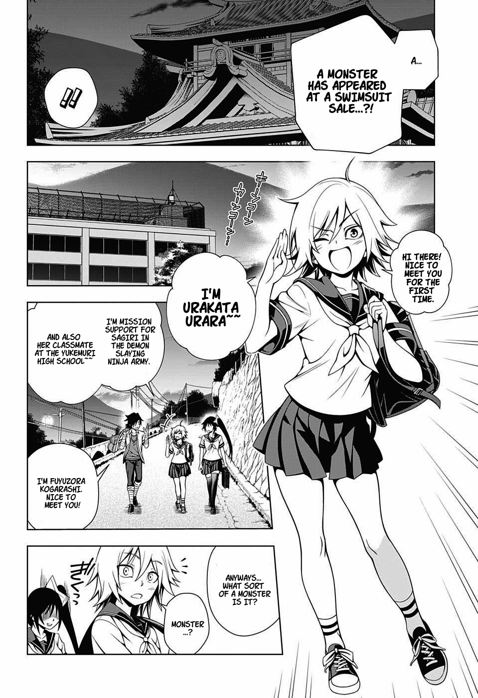 Yuragi-sou no Yuuna-san Chapter 23.1 page 6 - Chapter 23.1: The Over-Aggressive Sagiri-san (uncensored)