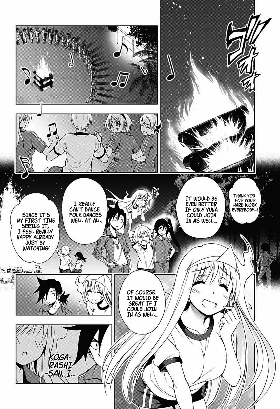 Yuragi-sou no Yuuna-san Chapter 26.1 page 15 - Chapter 26.1: Dancing Cheek to Cheek and Yuuna-san (uncensored)