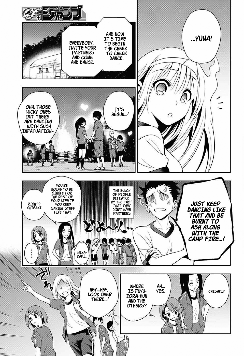 Yuragi-sou no Yuuna-san Chapter 26.1 page 16 - Chapter 26.1: Dancing Cheek to Cheek and Yuuna-san (uncensored)