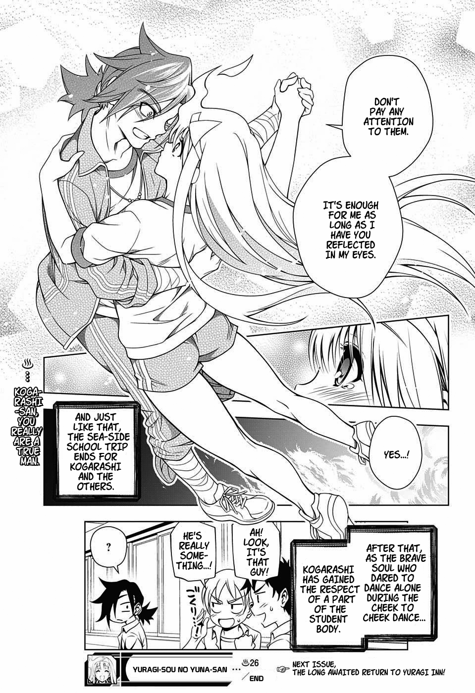 Yuragi-sou no Yuuna-san Chapter 26.1 page 18 - Chapter 26.1: Dancing Cheek to Cheek and Yuuna-san (uncensored)