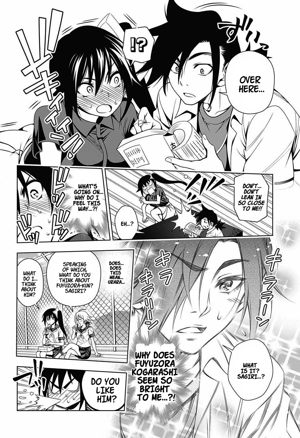 Yuragi-sou no Yuuna-san Chapter 27.1 page 12 - Chapter 27.1: The End of Term Exam and Sagiri-san (uncensored)