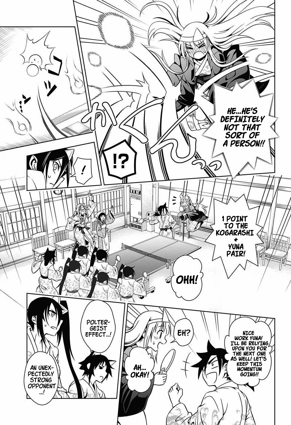 Yuragi-sou no Yuuna-san Chapter 3 page 13 - Chapter 3: Hot Spring Ping Pong's Yuuna-san (uncensored)