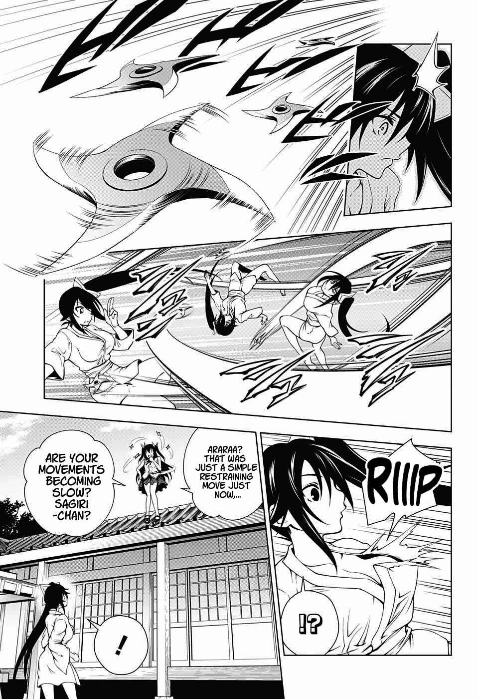 Yuragi-sou no Yuuna-san Chapter 32 page 3 - Chapter 32: Ninja Village's Sagiri-san