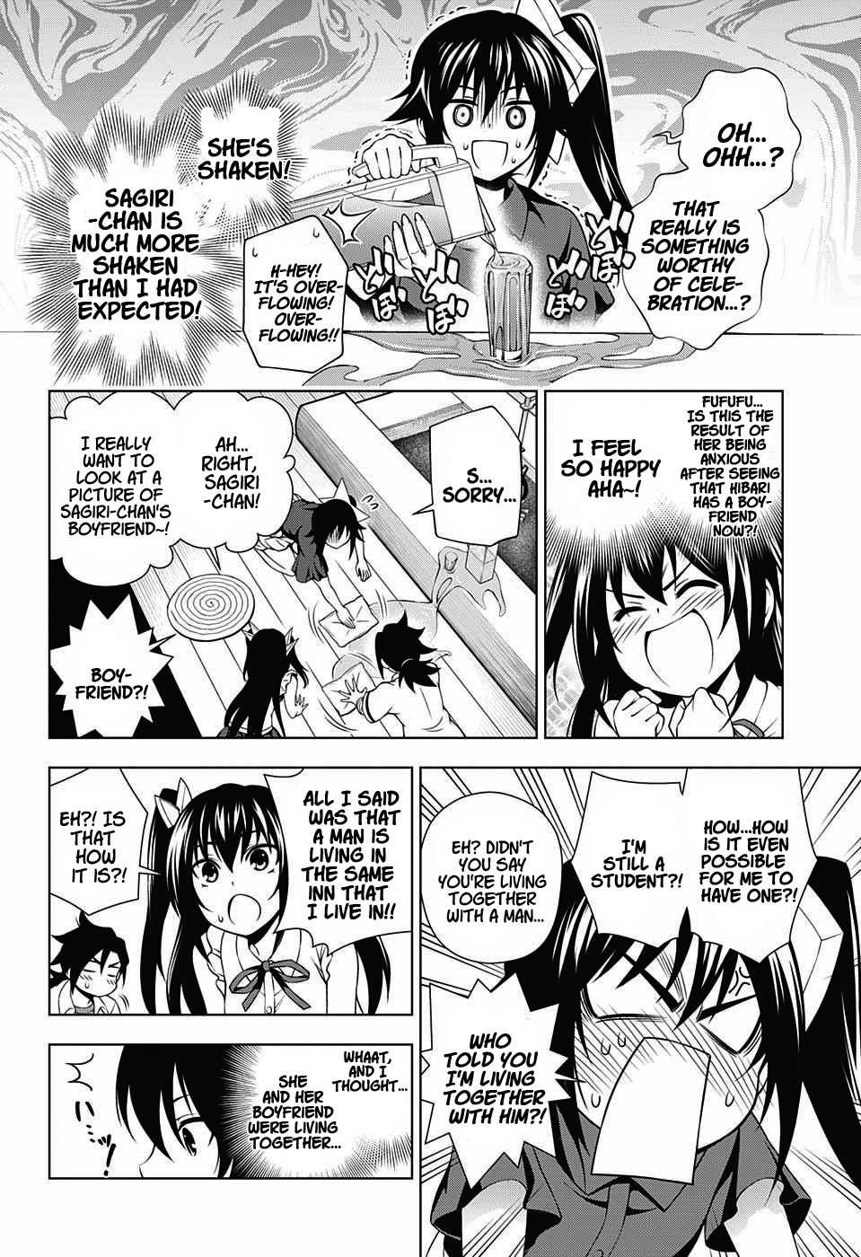 Yuragi-sou no Yuuna-san Chapter 33 page 10 - Chapter 33: Ninja Village's Kogarashi-san
