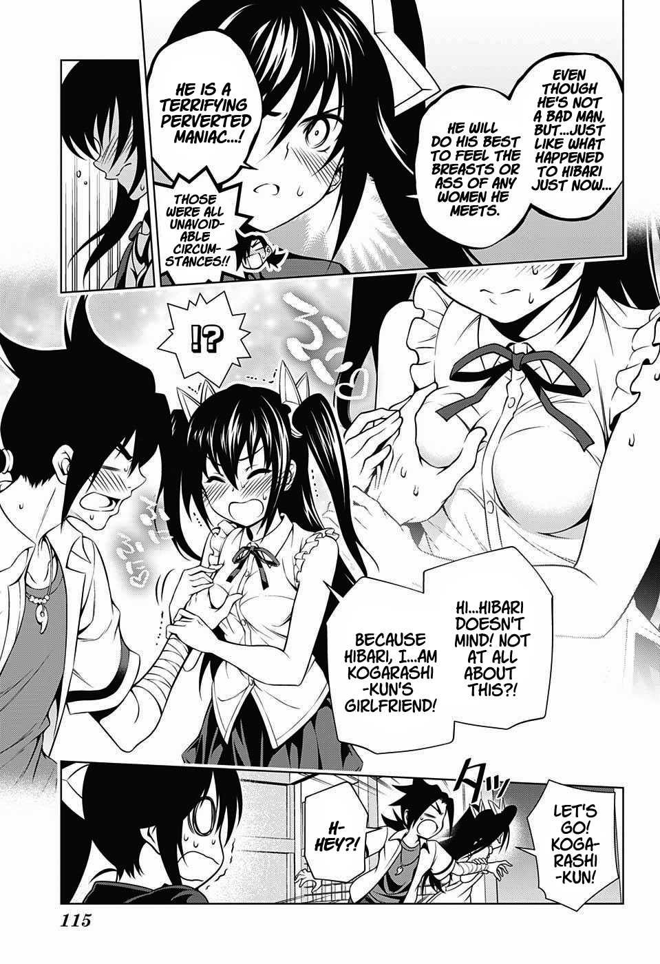 Yuragi-sou no Yuuna-san Chapter 33 page 17 - Chapter 33: Ninja Village's Kogarashi-san