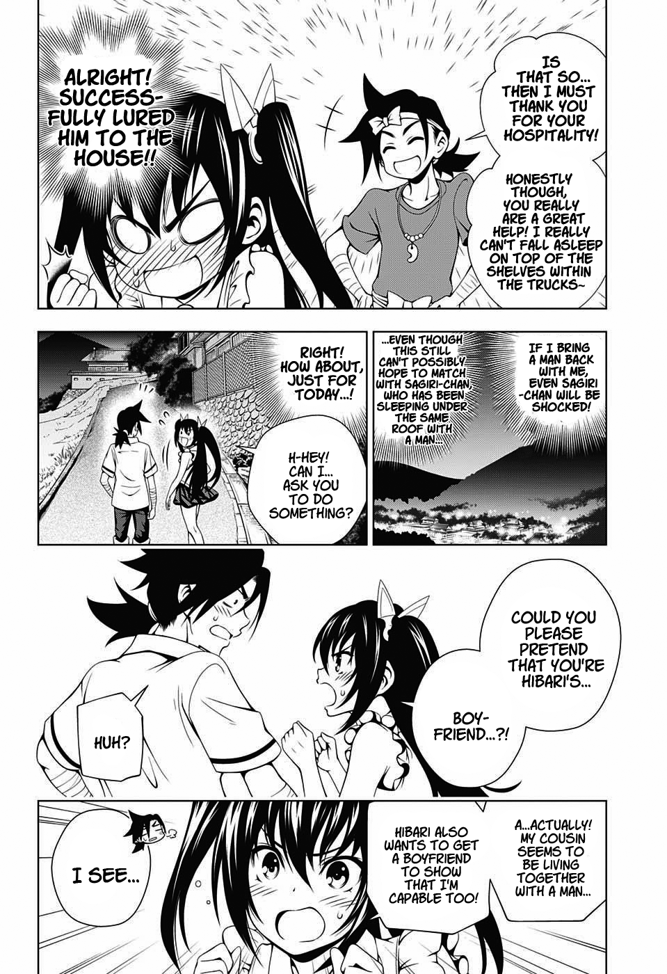 Yuragi-sou no Yuuna-san Chapter 33 page 6 - Chapter 33: Ninja Village's Kogarashi-san