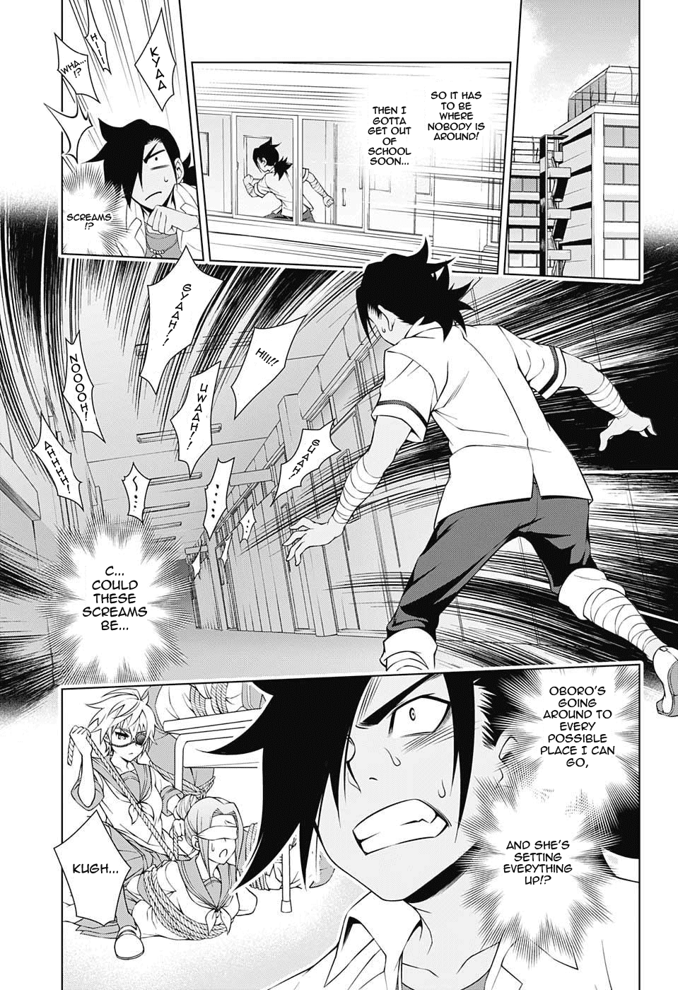 Yuragi-sou no Yuuna-san Chapter 37 page 11 - Chapter 37: Oboro Goes to School