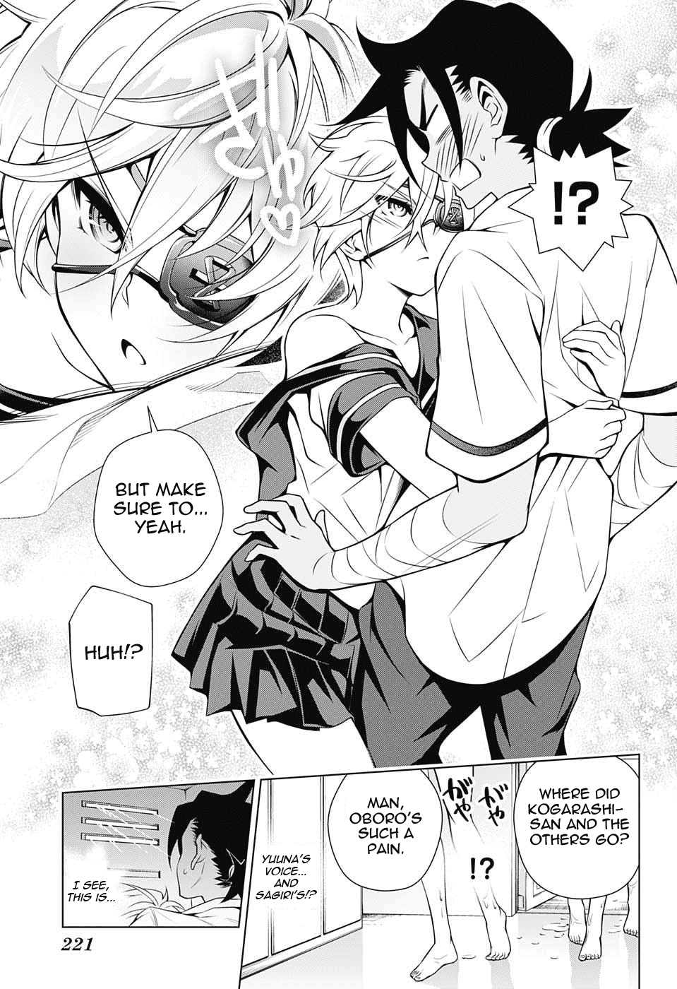 Yuragi-sou no Yuuna-san Chapter 37 page 13 - Chapter 37: Oboro Goes to School