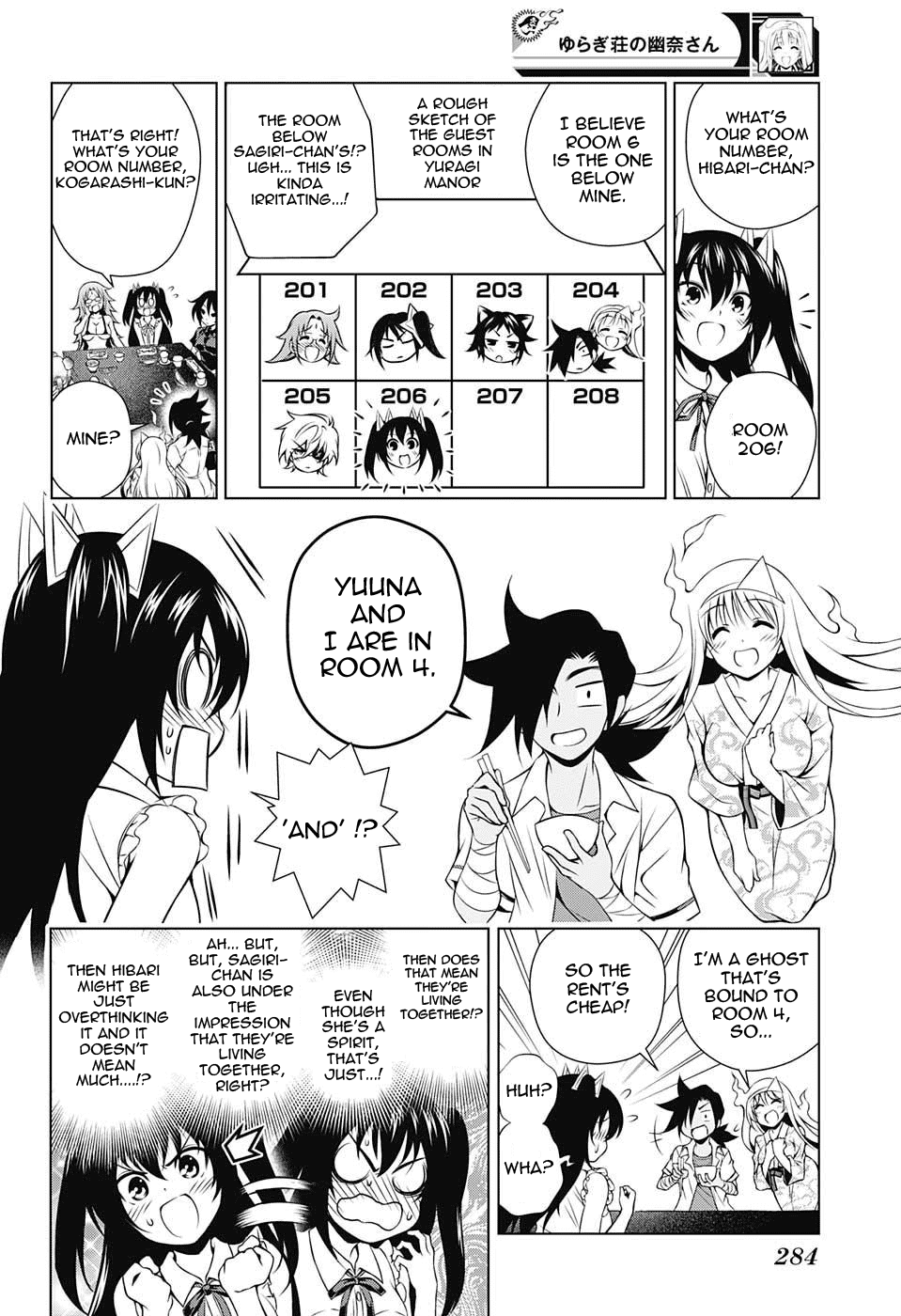 Yuragi-sou no Yuuna-san Chapter 38 page 8 - Chapter 38: Yuragi Inn's Hibari-chan