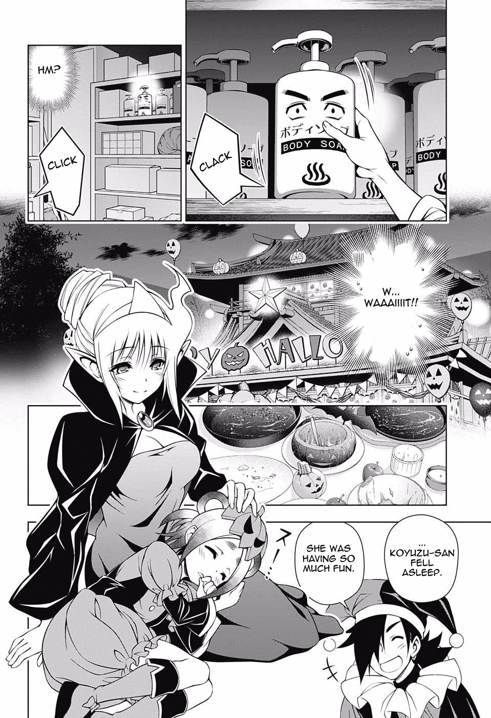 Yuragi-sou no Yuuna-san Chapter 39 page 16 - Chapter 39: Halloween All Year Round in Yuragi Inn