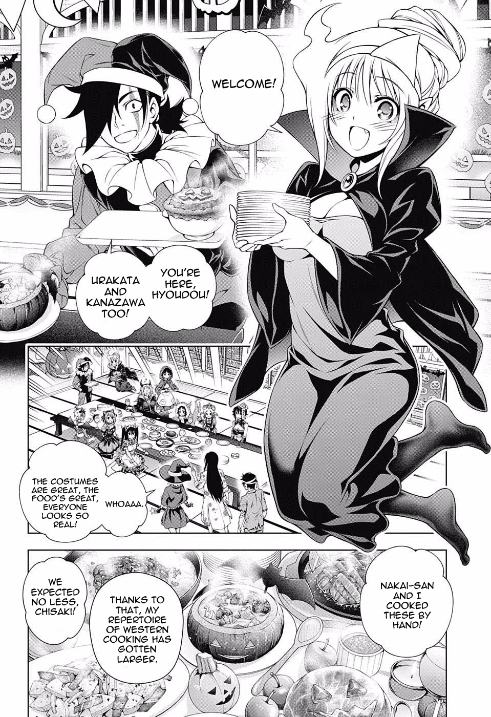 Yuragi-sou no Yuuna-san Chapter 39 page 4 - Chapter 39: Halloween All Year Round in Yuragi Inn