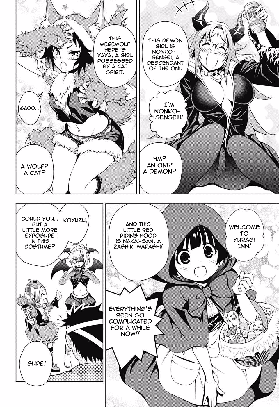 Yuragi-sou no Yuuna-san Chapter 39 page 6 - Chapter 39: Halloween All Year Round in Yuragi Inn