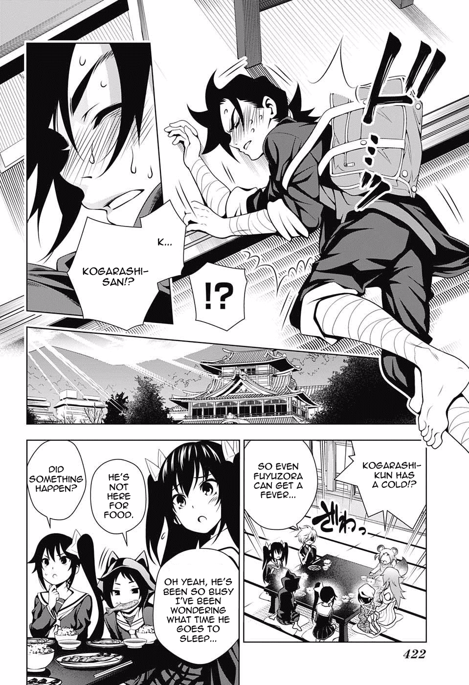 Yuragi-sou no Yuuna-san Chapter 40 page 10 - Chapter 40: Yuuna-san and Scruffy Bunny
