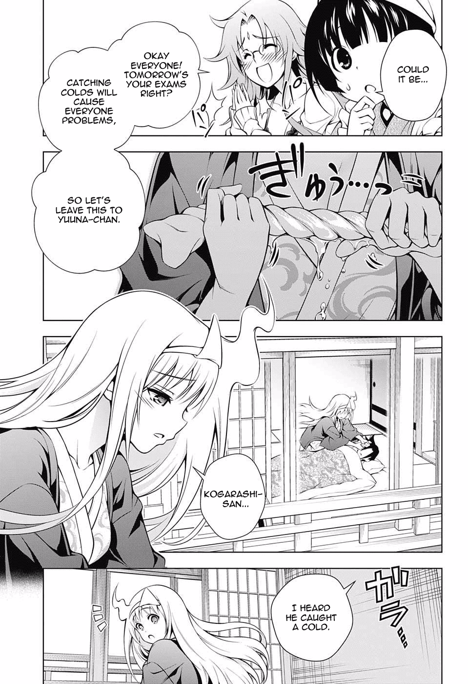 Yuragi-sou no Yuuna-san Chapter 40 page 11 - Chapter 40: Yuuna-san and Scruffy Bunny