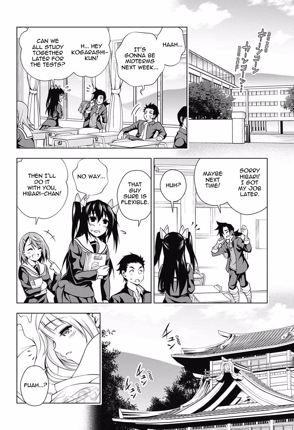Yuragi-sou no Yuuna-san Chapter 40 page 6 - Chapter 40: Yuuna-san and Scruffy Bunny