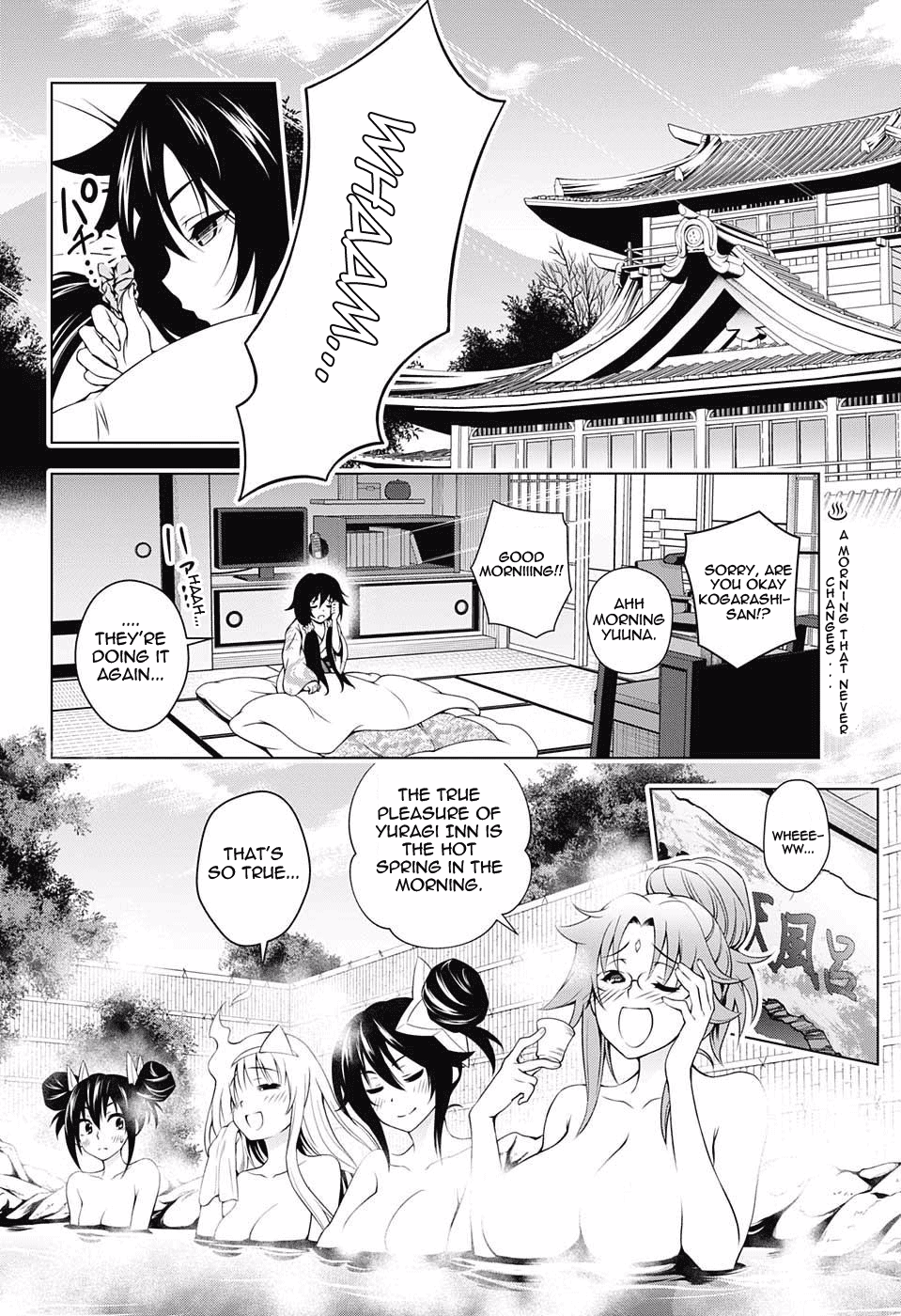 Yuragi-sou no Yuuna-san Chapter 41 page 2 - Chapter 41: Hibari-chan's Tawawa Plan