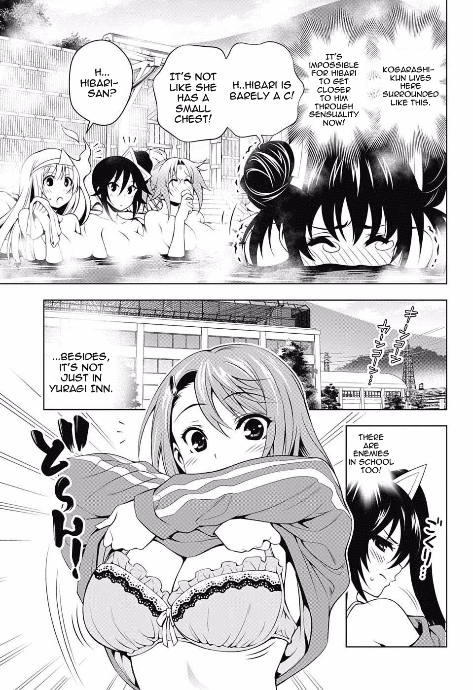 Yuragi-sou no Yuuna-san Chapter 41 page 5 - Chapter 41: Hibari-chan's Tawawa Plan