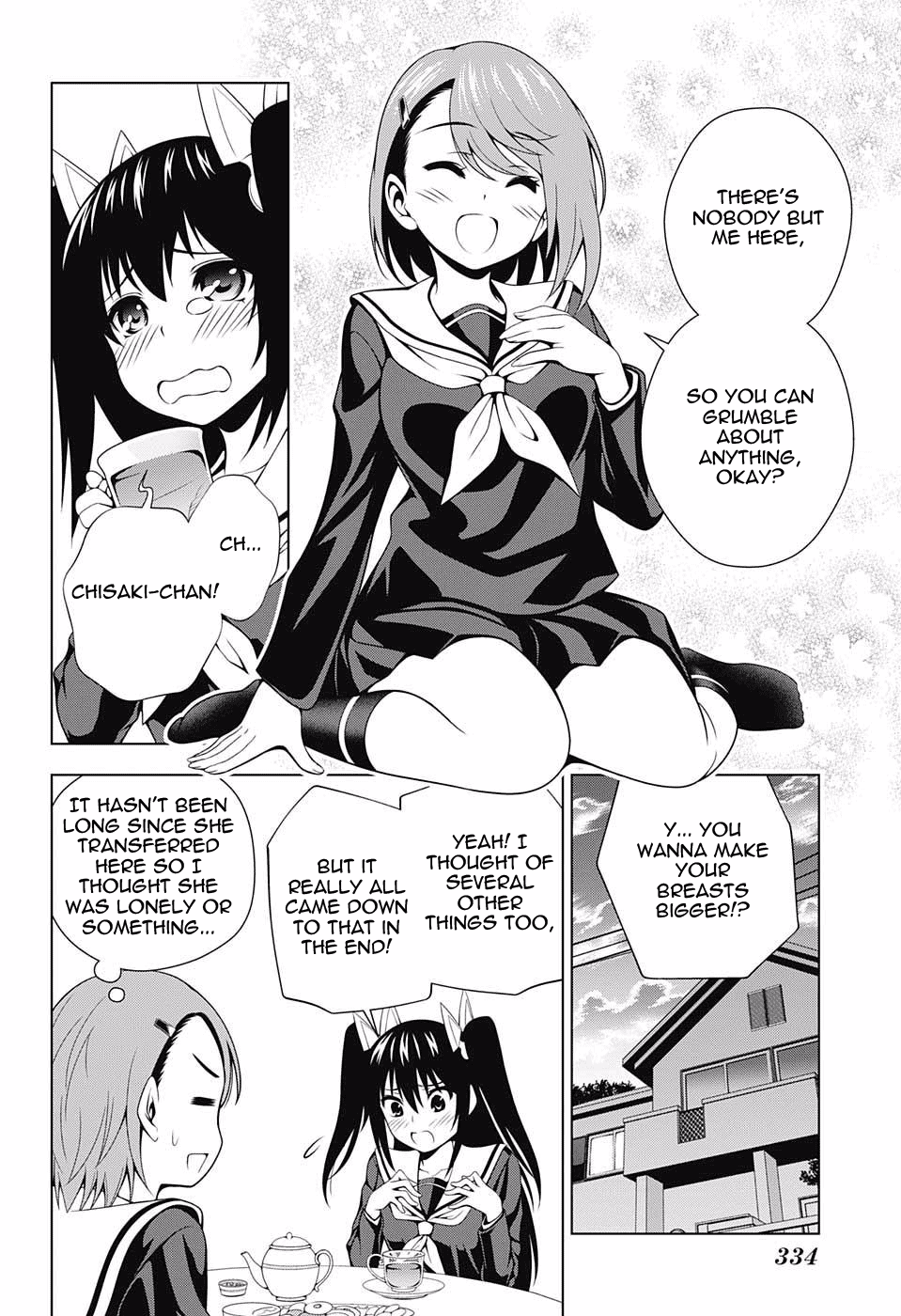 Yuragi-sou no Yuuna-san Chapter 41 page 8 - Chapter 41: Hibari-chan's Tawawa Plan