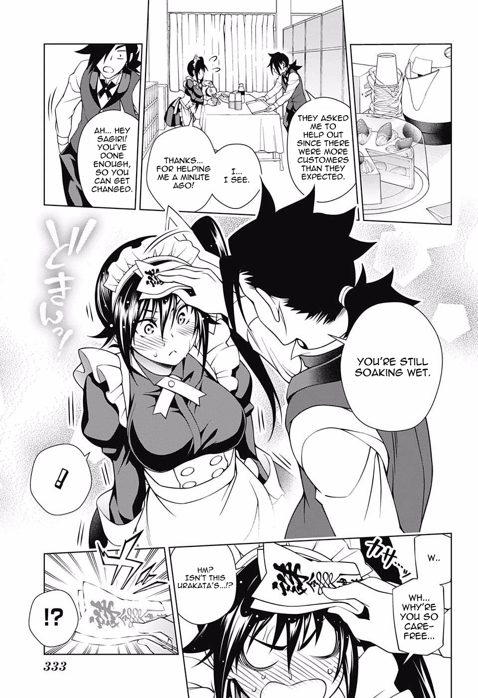 Yuragi-sou no Yuuna-san Chapter 43 page 17 - Chapter 43: Sagiri-san Flips in the Cultural Festival