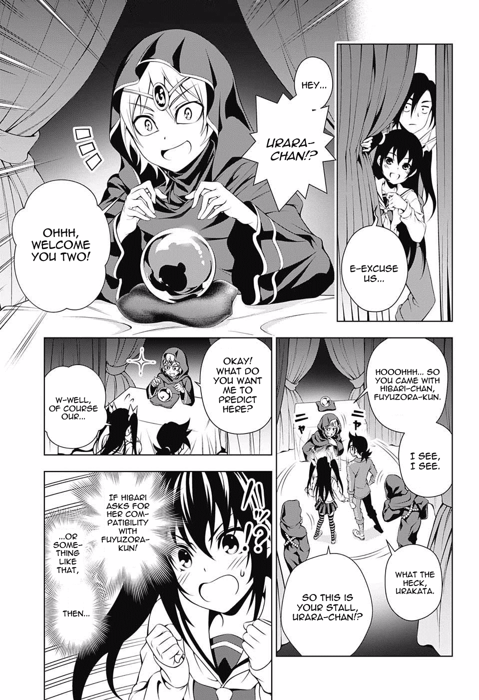Yuragi-sou no Yuuna-san Chapter 43 page 7 - Chapter 43: Sagiri-san Flips in the Cultural Festival