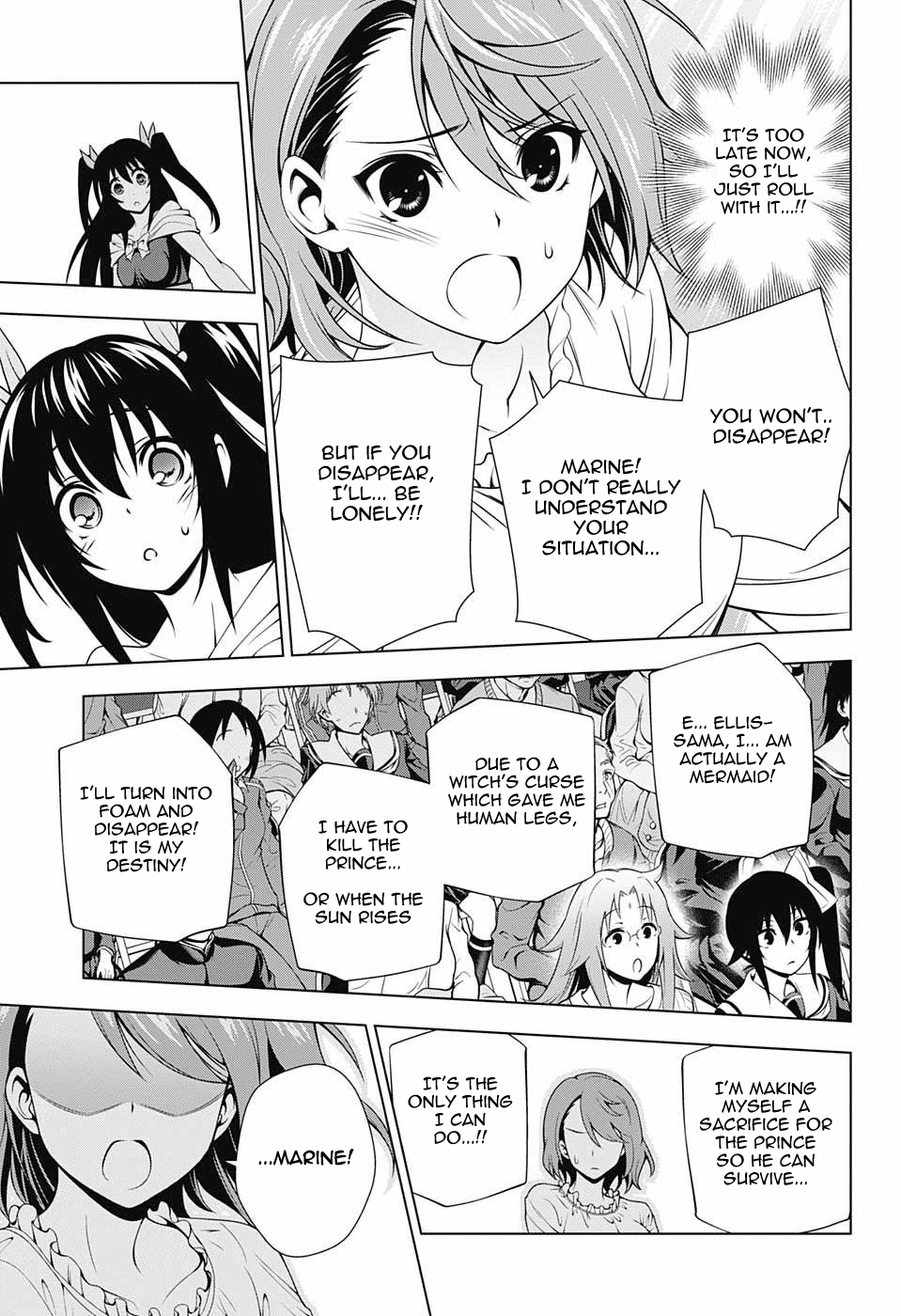 Yuragi-sou no Yuuna-san Chapter 44 page 13 - Chapter 44: The Mermaid Princess and Yuuna-san