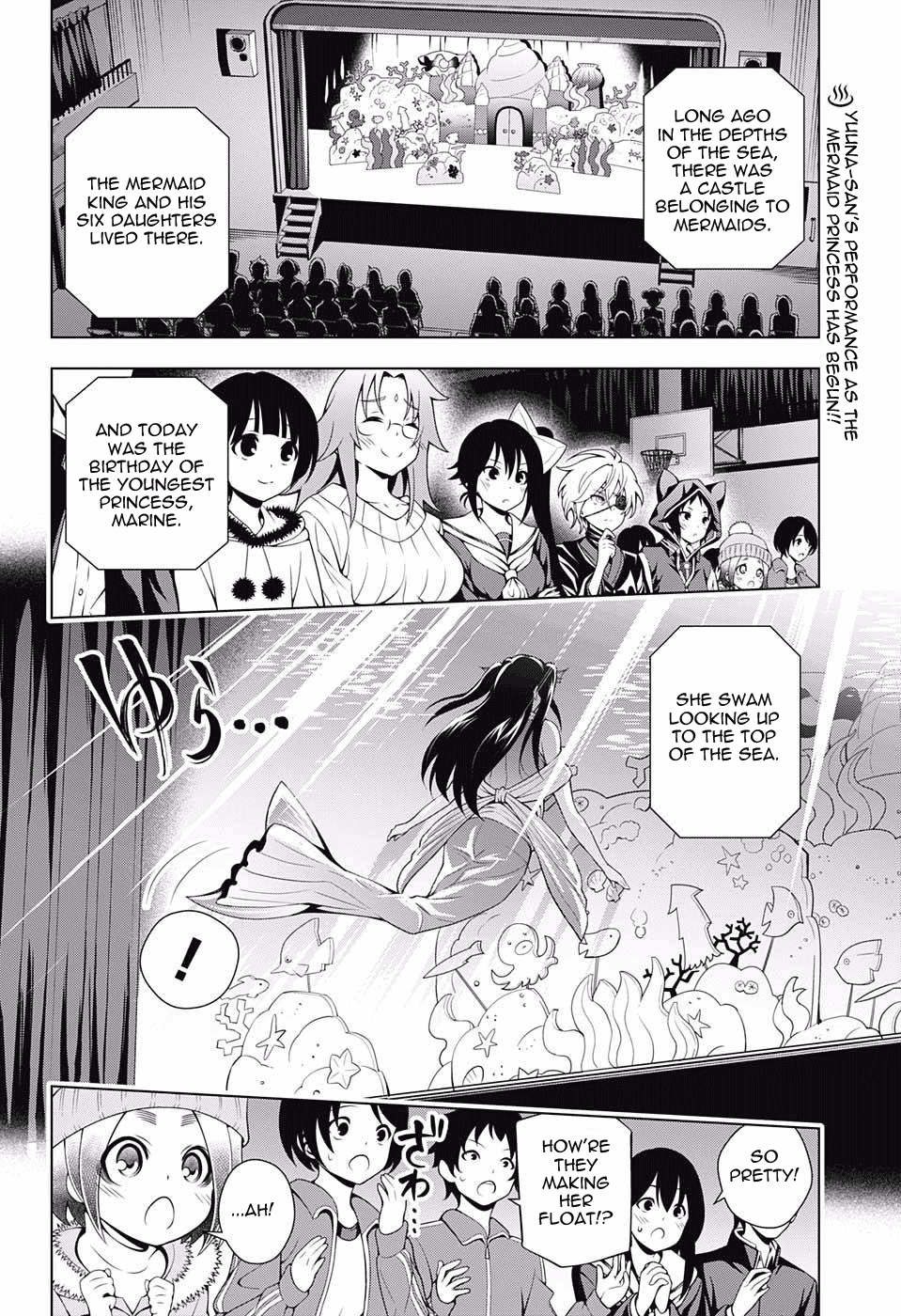 Yuragi-sou no Yuuna-san Chapter 44 page 2 - Chapter 44: The Mermaid Princess and Yuuna-san