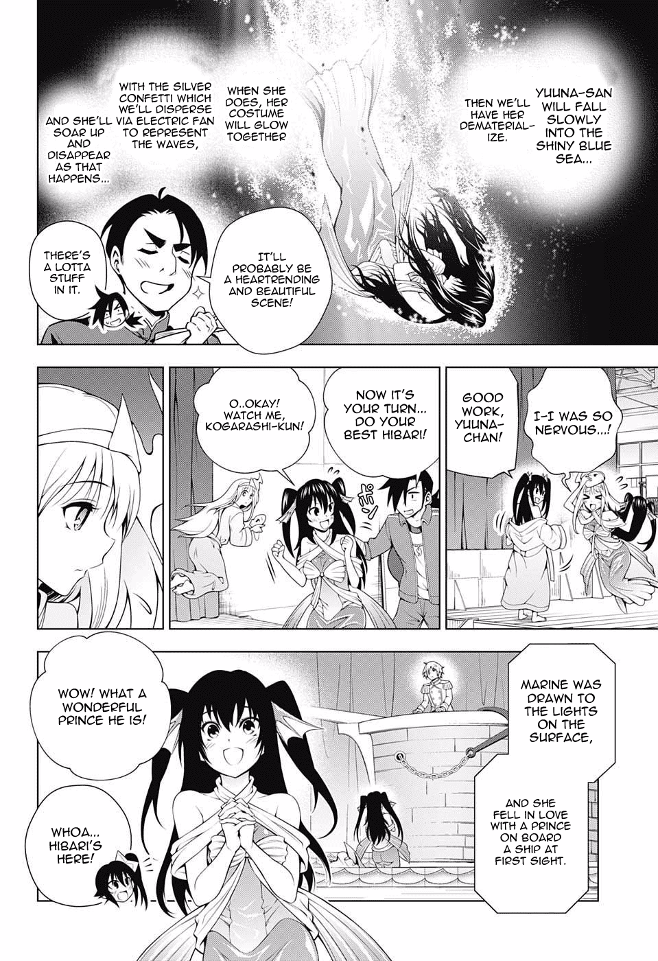 Yuragi-sou no Yuuna-san Chapter 44 page 4 - Chapter 44: The Mermaid Princess and Yuuna-san