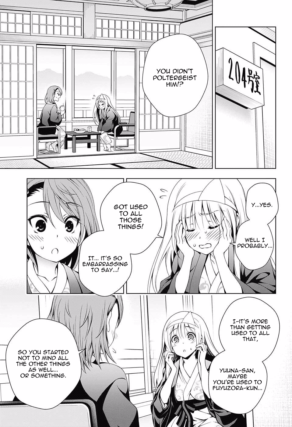 Yuragi-sou no Yuuna-san Chapter 46 page 13 - Chapter 46: Yuuna-san and the New Morning