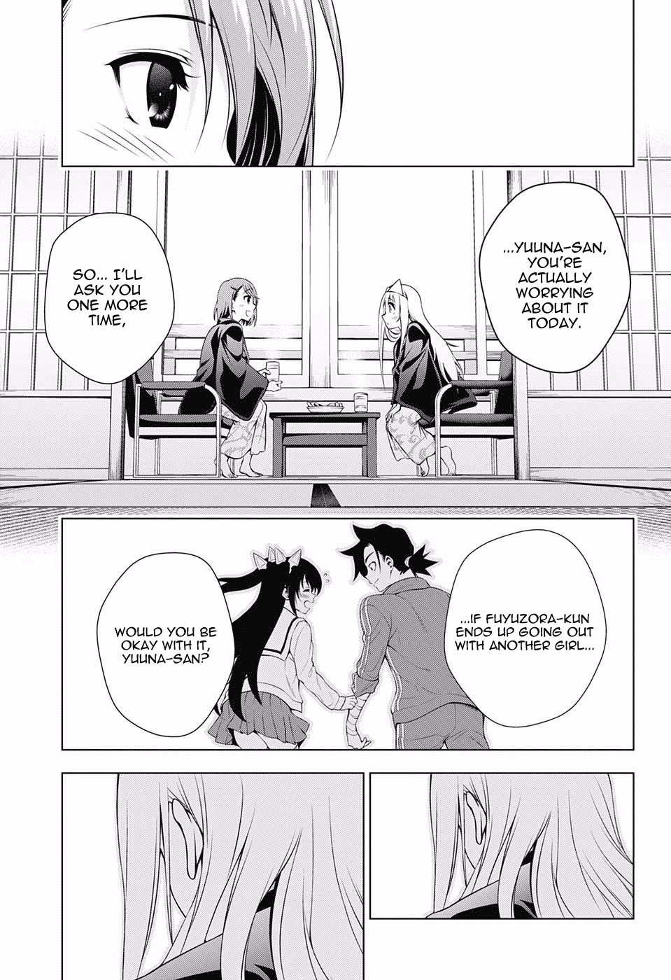 Yuragi-sou no Yuuna-san Chapter 46 page 15 - Chapter 46: Yuuna-san and the New Morning