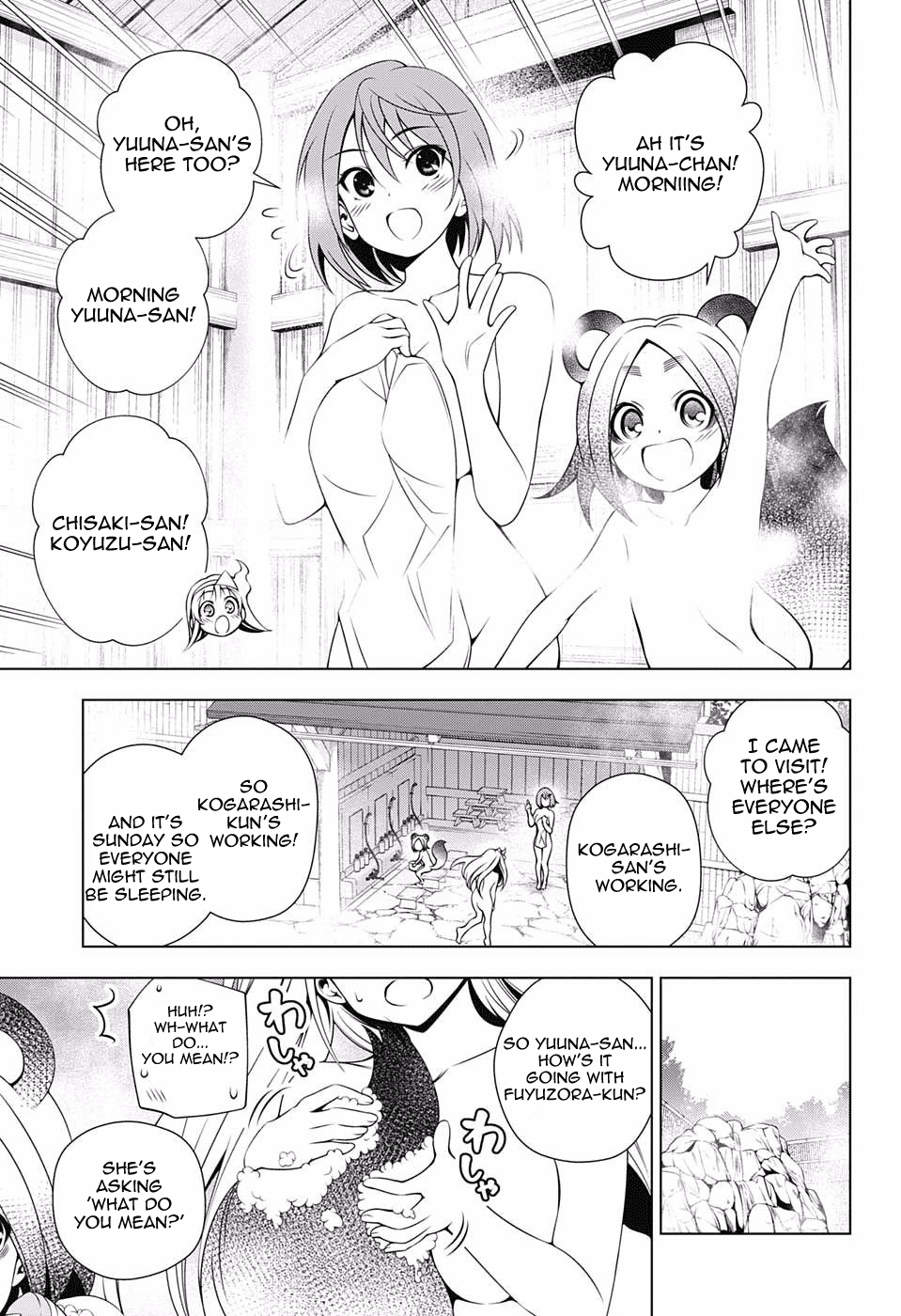 Yuragi-sou no Yuuna-san Chapter 46 page 7 - Chapter 46: Yuuna-san and the New Morning