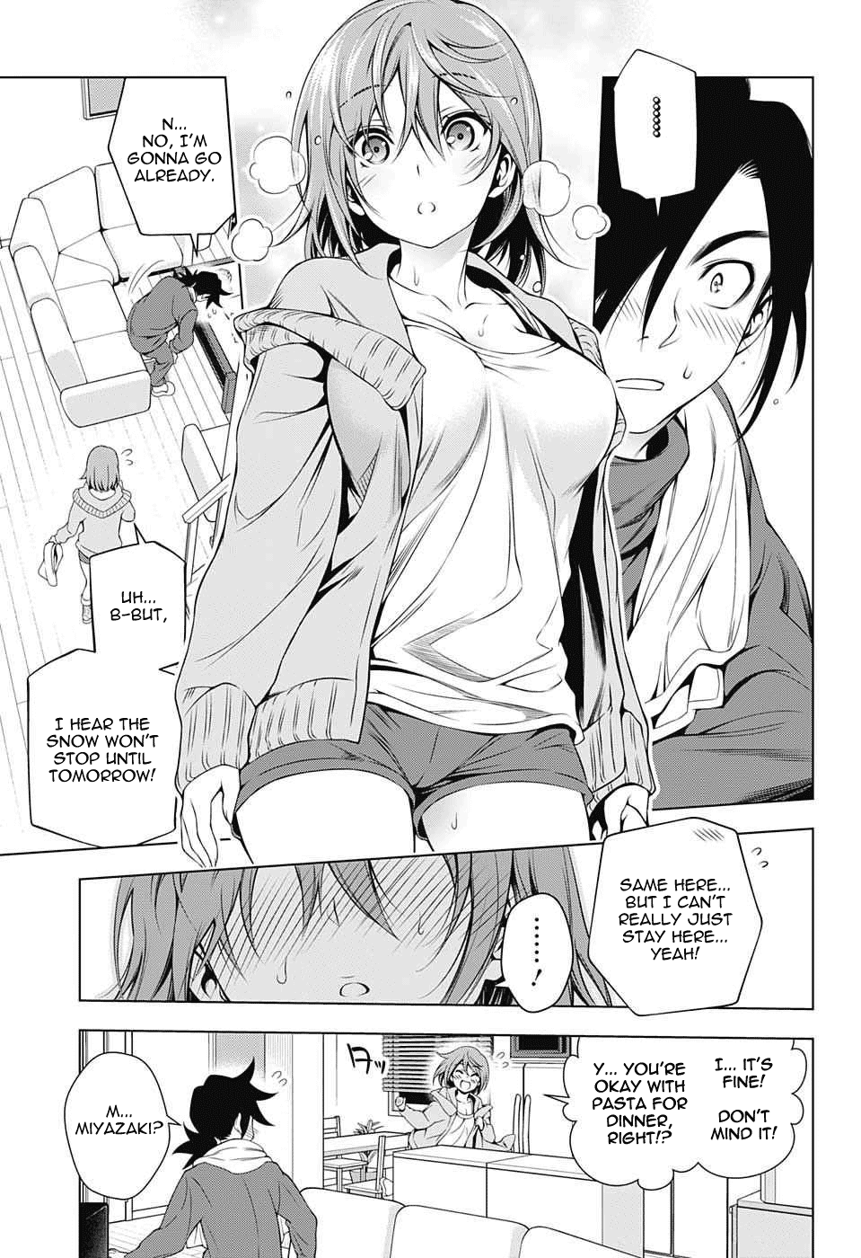 Yuragi-sou no Yuuna-san Chapter 47 page 15 - Chapter 47: Piling Snow and Chisaki-san