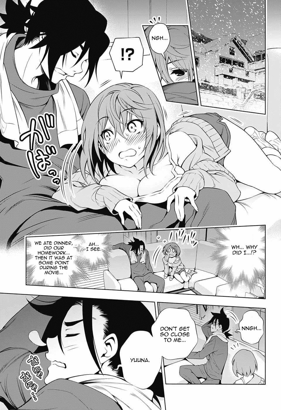 Yuragi-sou no Yuuna-san Chapter 47 page 17 - Chapter 47: Piling Snow and Chisaki-san