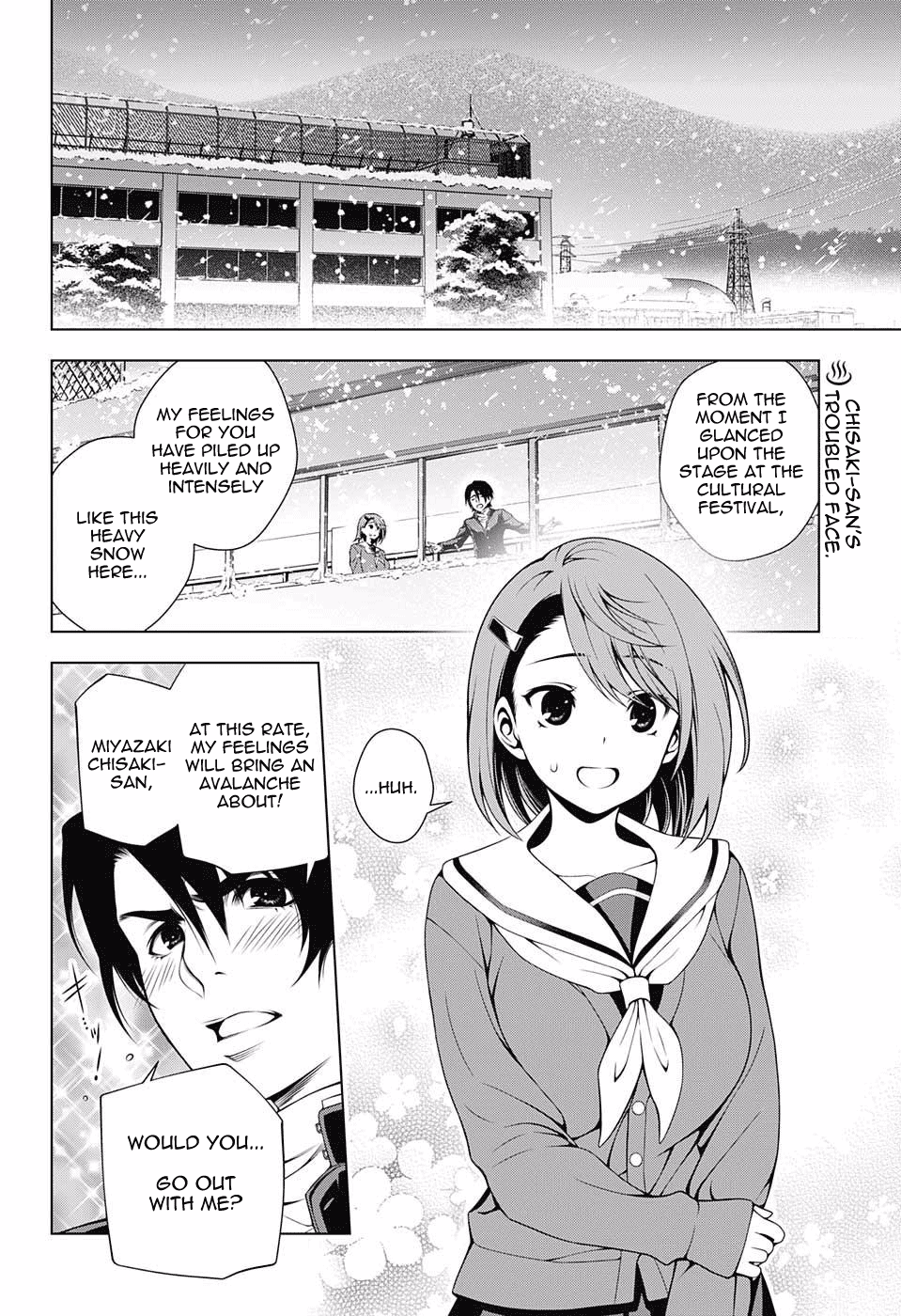 Yuragi-sou no Yuuna-san Chapter 47 page 2 - Chapter 47: Piling Snow and Chisaki-san