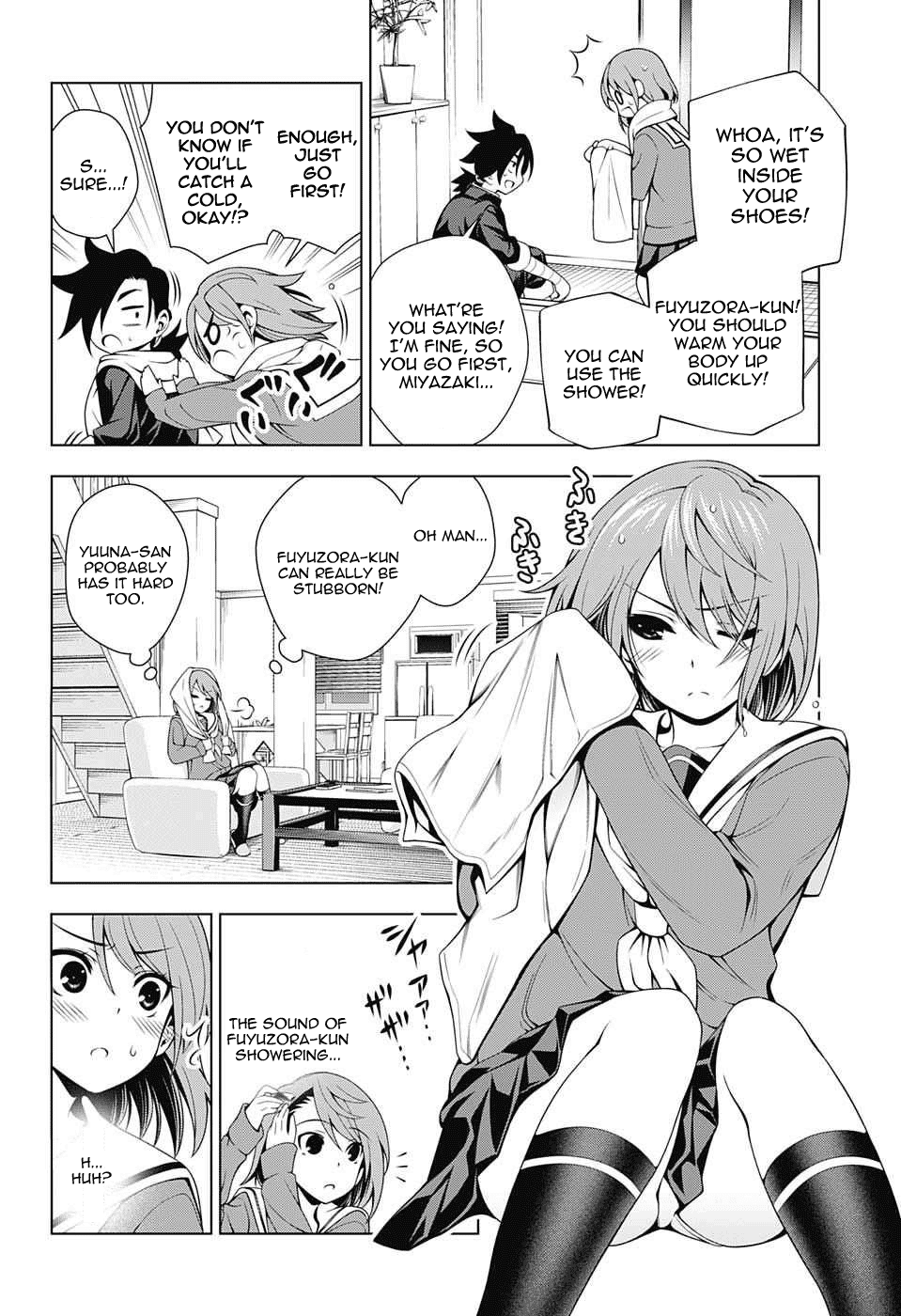 Yuragi-sou no Yuuna-san Chapter 47 page 8 - Chapter 47: Piling Snow and Chisaki-san