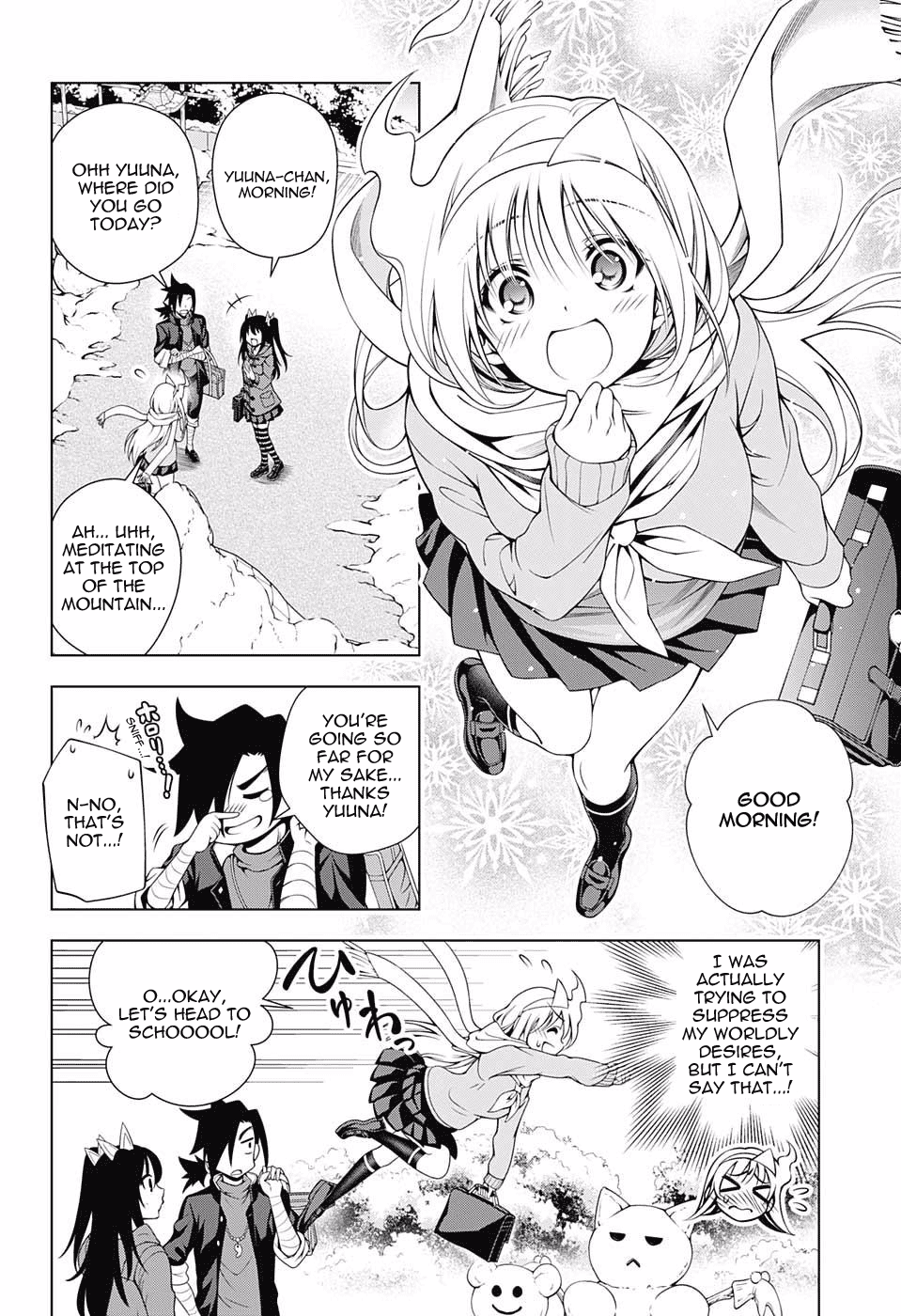 Yuragi-sou no Yuuna-san Chapter 48 page 4 - Chapter 48: Hibari-chan's Worries