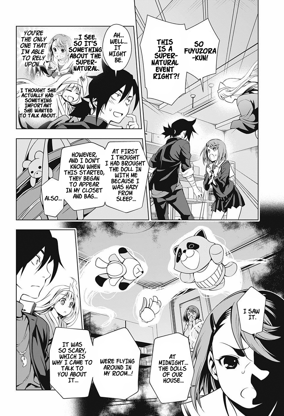 Yuragi-sou no Yuuna-san Chapter 5 page 4 - Chapter 5: The Gorgasia Preclara and Yuuna-san (uncensored)