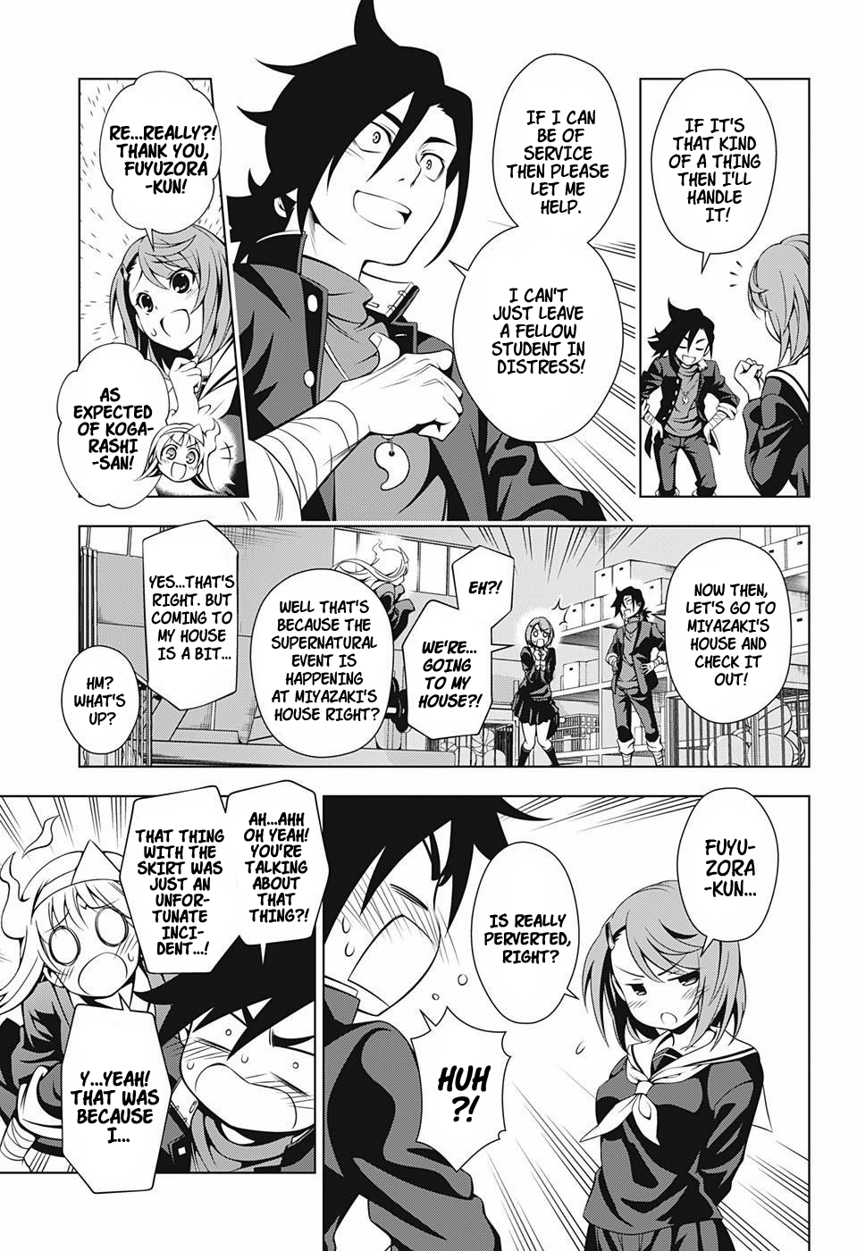 Yuragi-sou no Yuuna-san Chapter 5 page 5 - Chapter 5: The Gorgasia Preclara and Yuuna-san (uncensored)