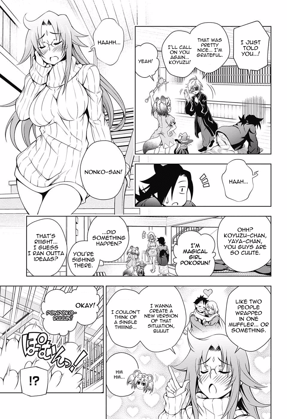 Yuragi-sou no Yuuna-san Chapter 50 page 10 - Chapter 50: Magical Girl Koyuzu-chan