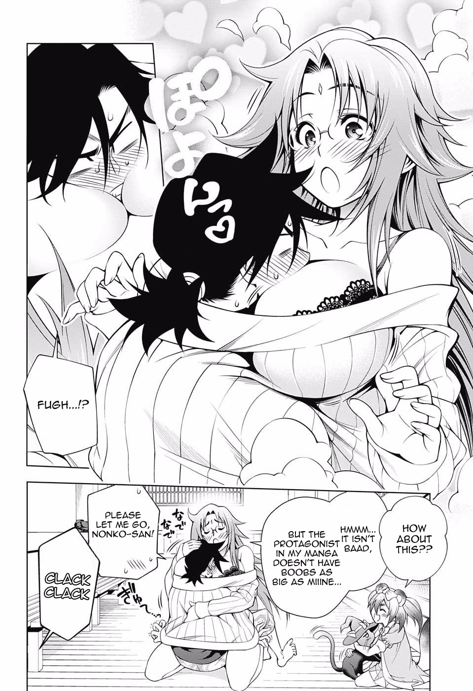 Yuragi-sou no Yuuna-san Chapter 50 page 11 - Chapter 50: Magical Girl Koyuzu-chan