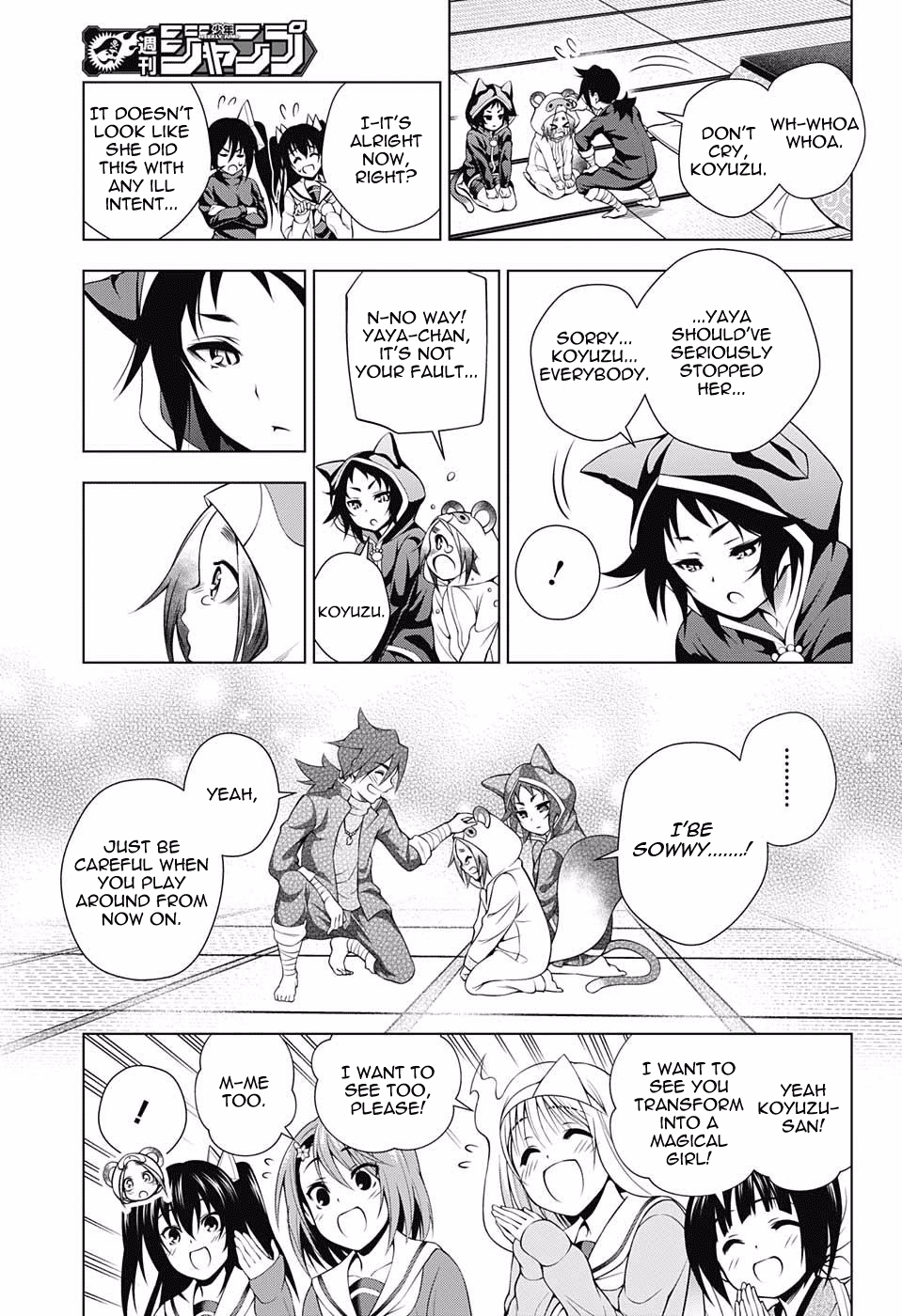 Yuragi-sou no Yuuna-san Chapter 50 page 17 - Chapter 50: Magical Girl Koyuzu-chan