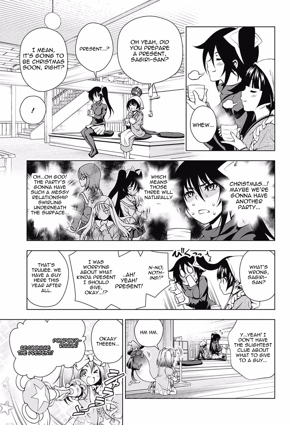Yuragi-sou no Yuuna-san Chapter 50 page 6 - Chapter 50: Magical Girl Koyuzu-chan