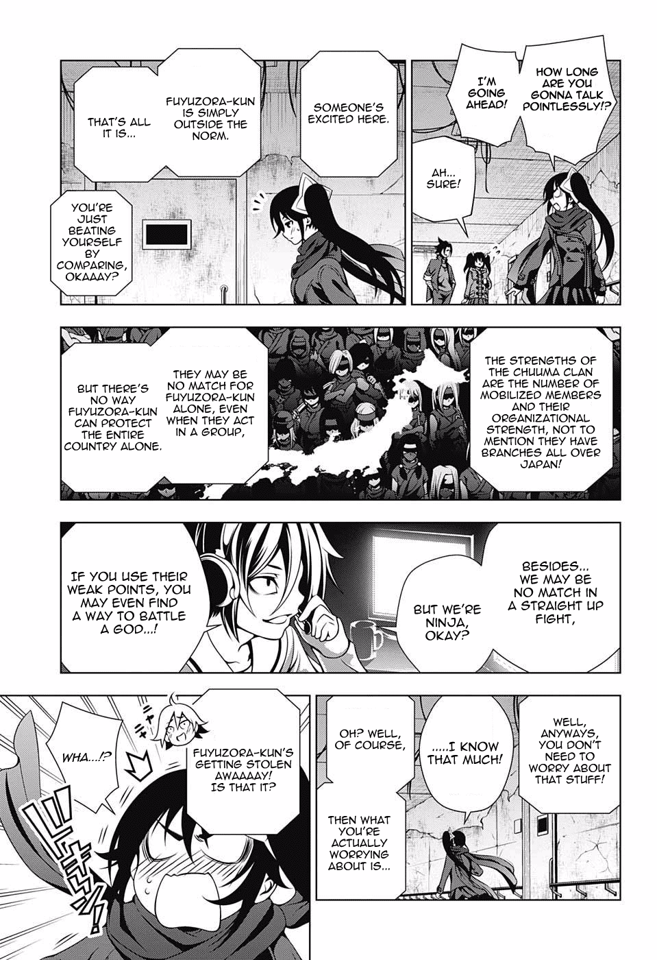 Yuragi-sou no Yuuna-san Chapter 51 page 7 - Chapter 51: Sagiri-san Worries About a Number of Things