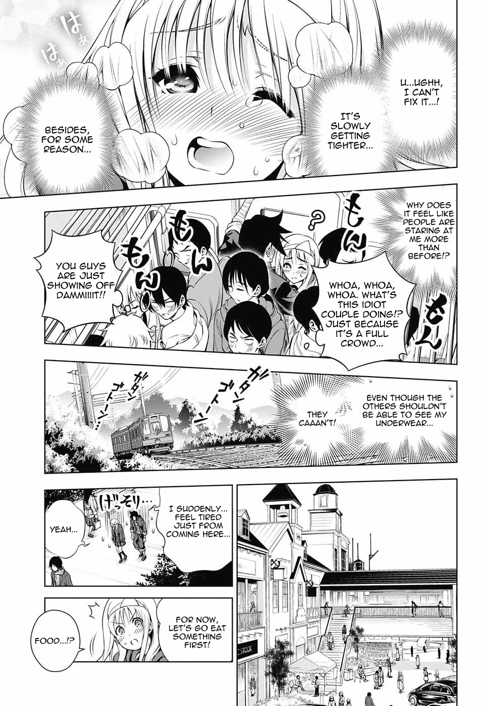 Yuragi-sou no Yuuna-san Chapter 52 page 13 - Chapter 52: Yuuna-san and a Date in Uniform